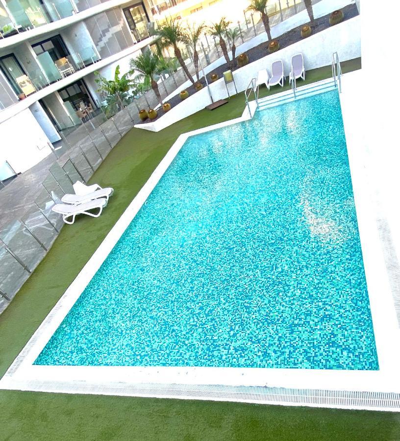 Tenerife Sur Apartment Infinity Pool ปาล์ม-มาร์ ภายนอก รูปภาพ